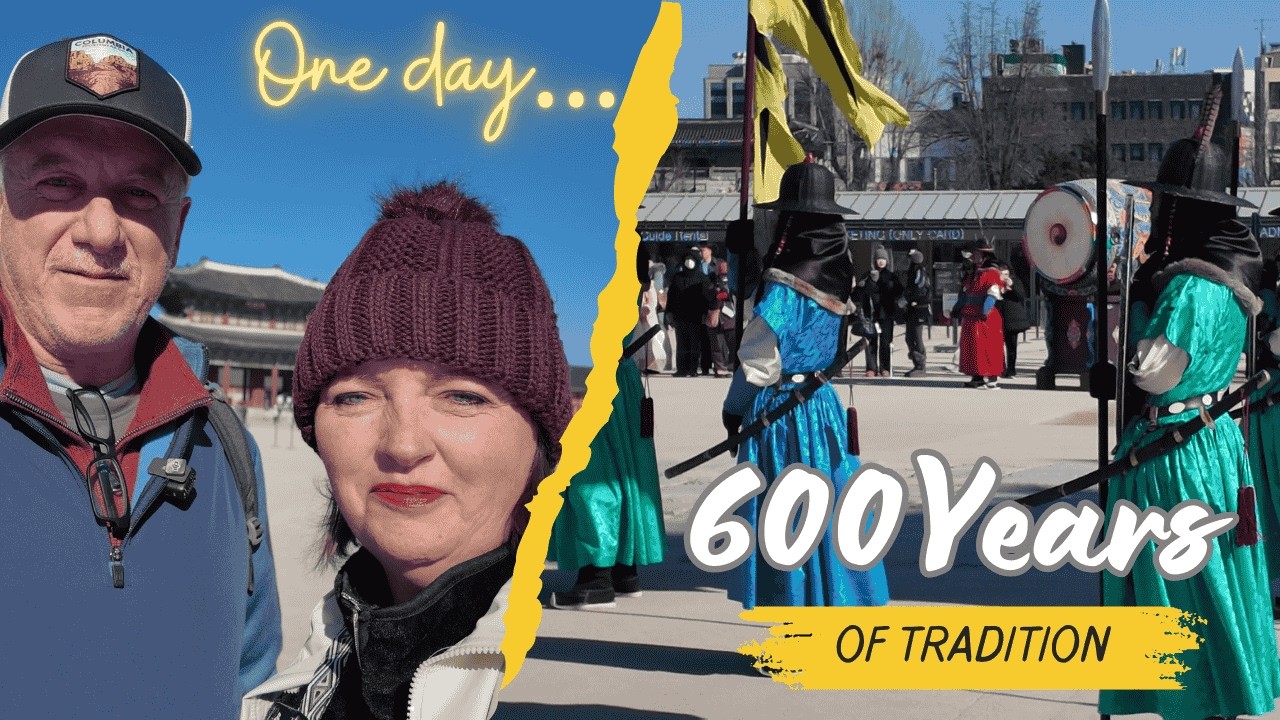 Церемония прощания с Королевской гвардией в Кёнбоккуне – полное погружение в атмосферу.