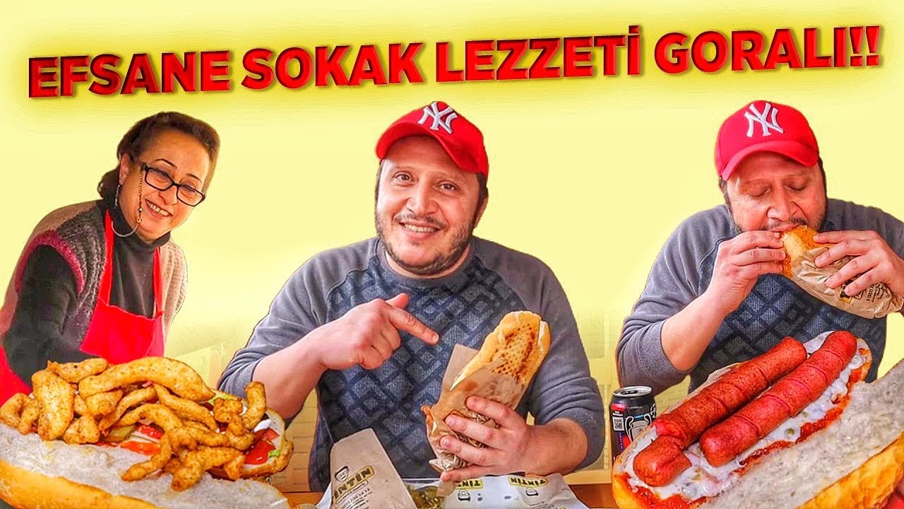 İSTANBUL BÜFELERİNİN VAZGEÇİLMEZİ GORALI SANDVİÇ ve TAVUK KARİDES | Efsane Sokak Lezzetleri