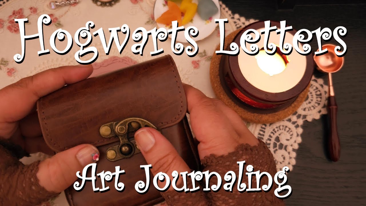 ASMR Journaling | Harry Potter Wax Seal Stamp Letters