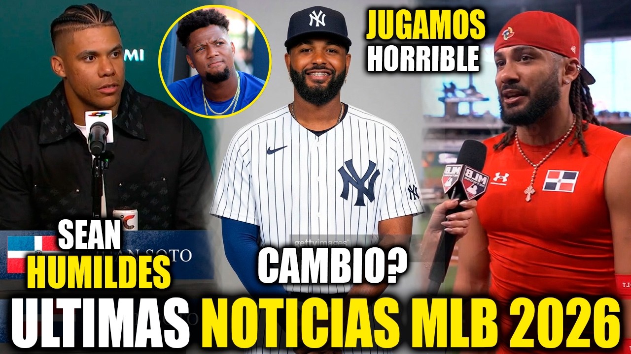 BOMBA! JUNIOR CAMINERO A YANKEES? JUAN SOTO MANDA FUEGO A VENEZUELA! TATIS HABLA DE DOMINICANA! MLB