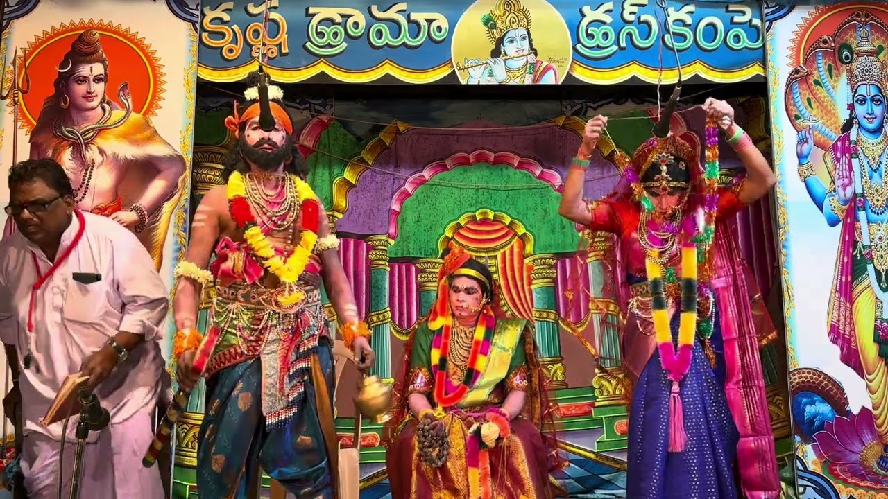 Satya Anasuya Village Drama | Devotional Stage Play”
