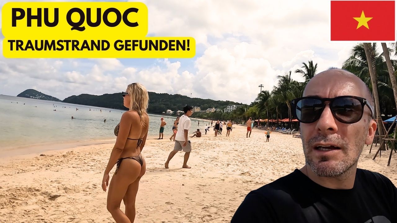 Suche die besten Strände auf Phu Quoc - Vietnam Strand Urlaub