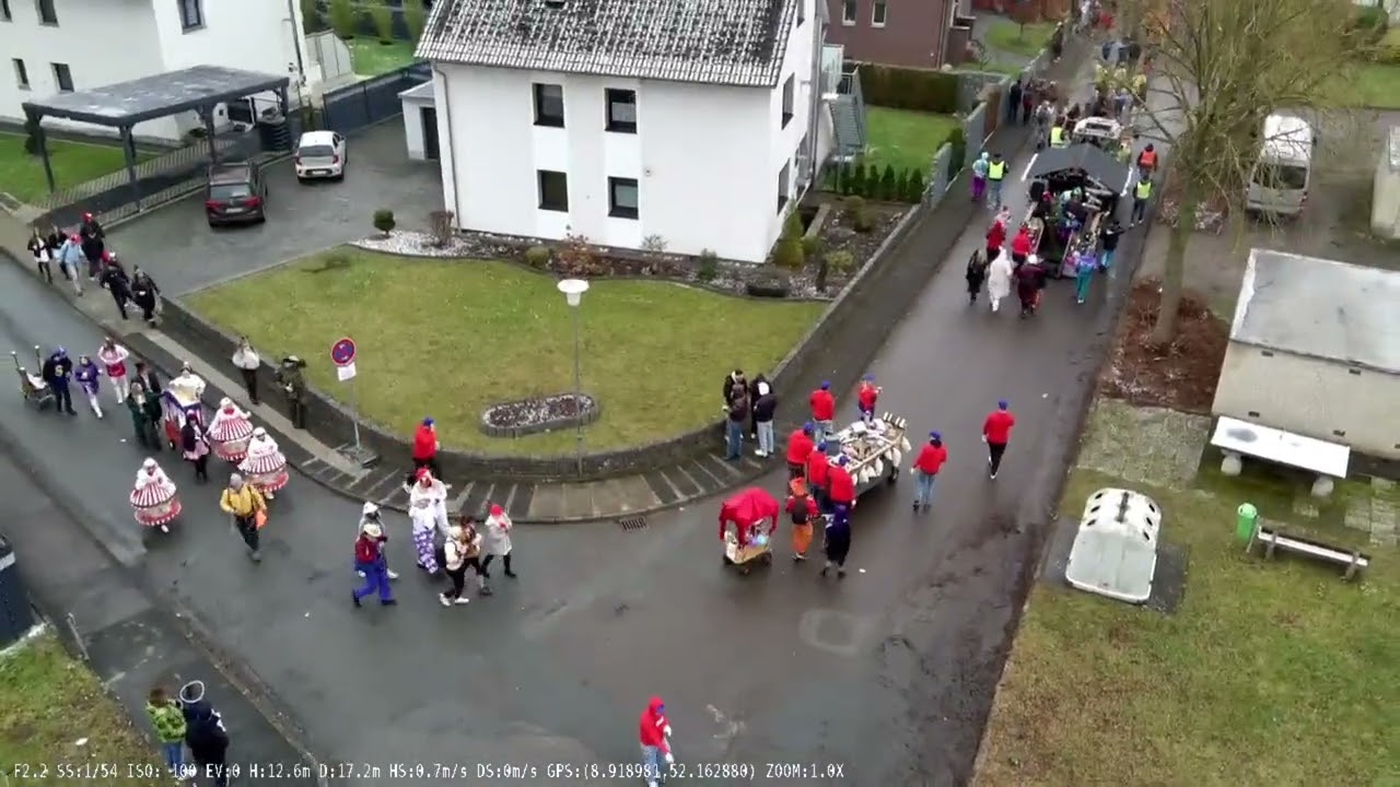 Kalldorf Karneval Umzug 14. Februar 2026