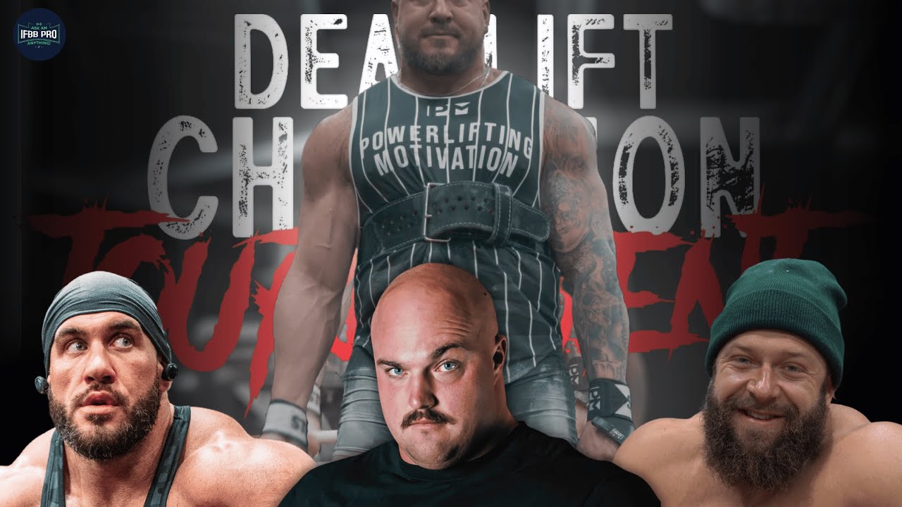 Deadlift Champion Tournament with Antoine Vaillant, Jujimufu, Mitchell Hooper & More!