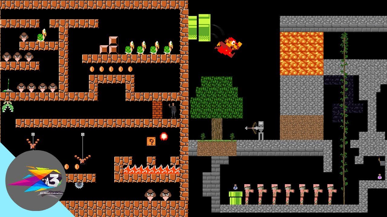 Mario Maze/Minecraft All In One