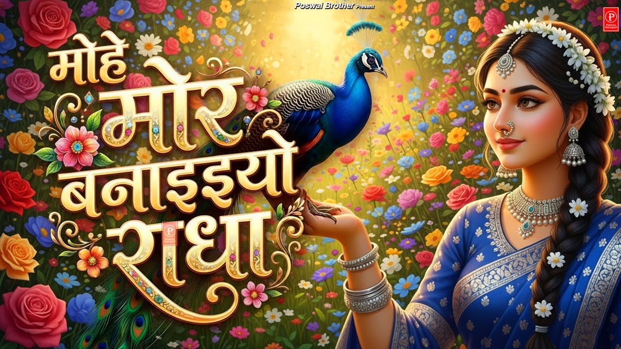 मोहे मोर बनइय्यो राधा |Mohe Mor Banaiyo Radha Apne Vrindavan Ko|Peaceful Radha Krishna Bhajan#radha