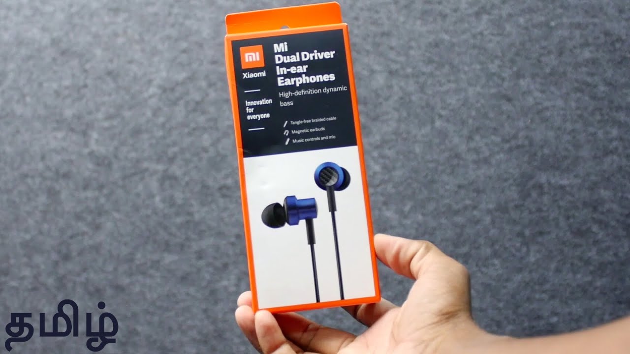Xiaomi Mi Dual Driver In-ear Earphones Tamil