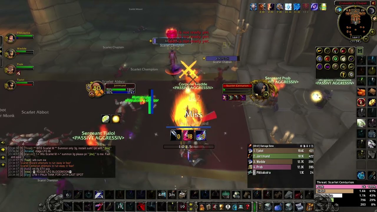 Destroying SM Cath with my Melee Hunter