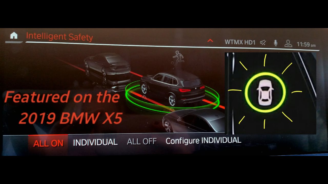 BMW Intelligent Safety Intro - What does that button do?! | 2019 X5