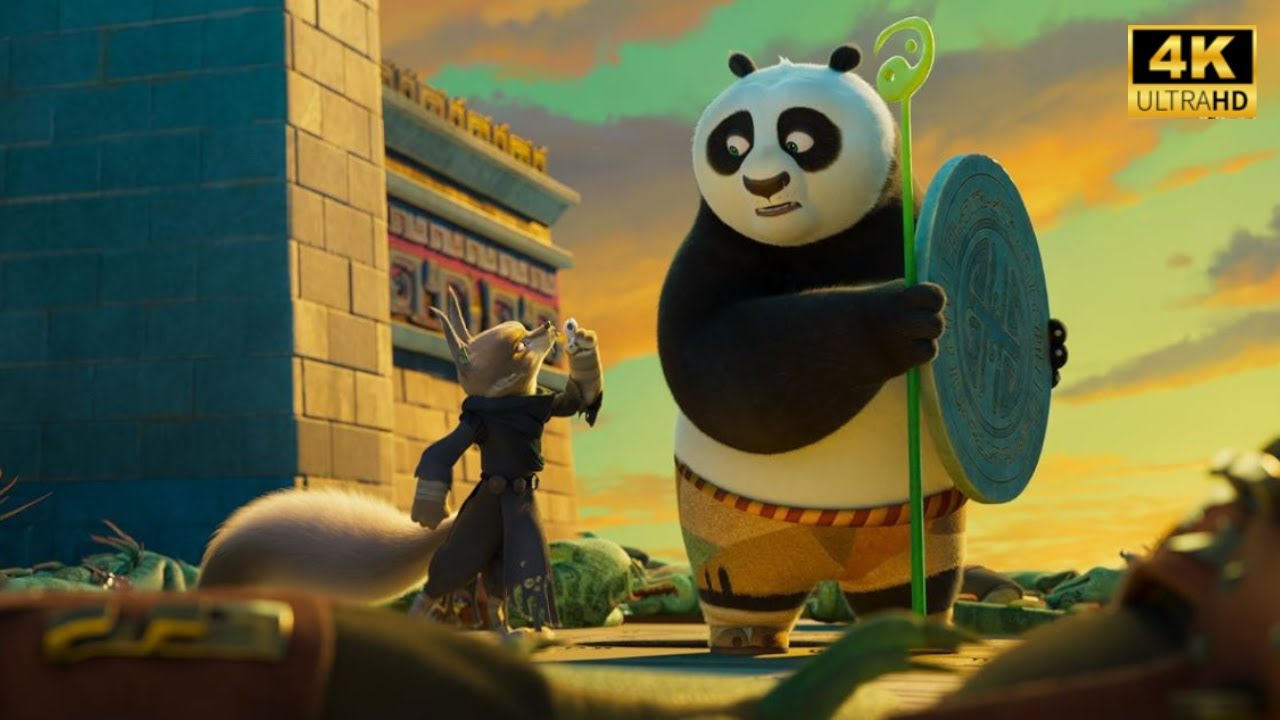 Kung Fu Panda 4. 4K Movie Recap 2024