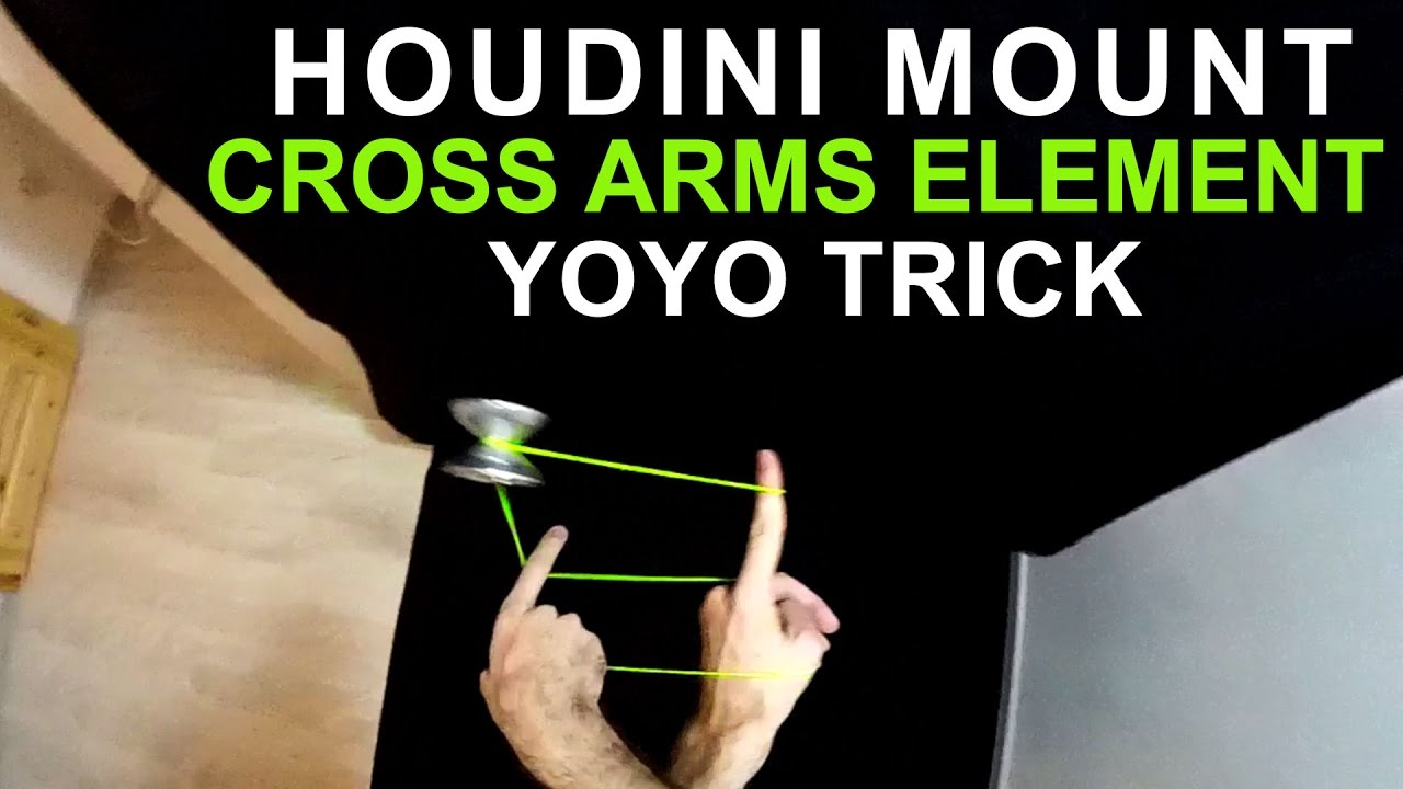 Houdini mount cross arms element - yoyo trick tutorial