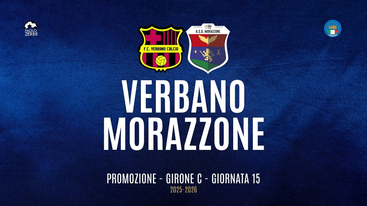 [HIGHLIGHTS] Promozione Girone C 25/26 | Giornata 15 | Verbano - Morazzone
