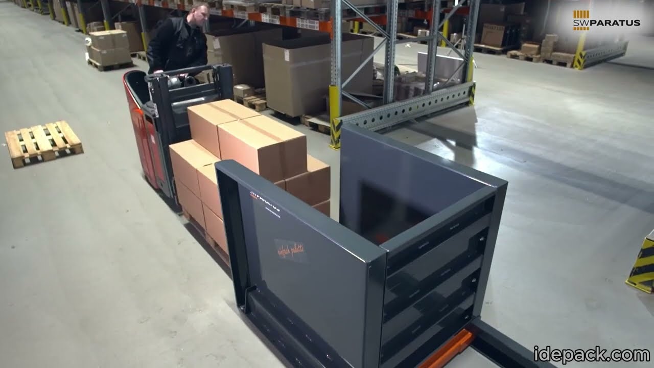 PARATUS® Change - CLASSIC Palletwisselaar, snel en mechanisch Pallets wisselen
