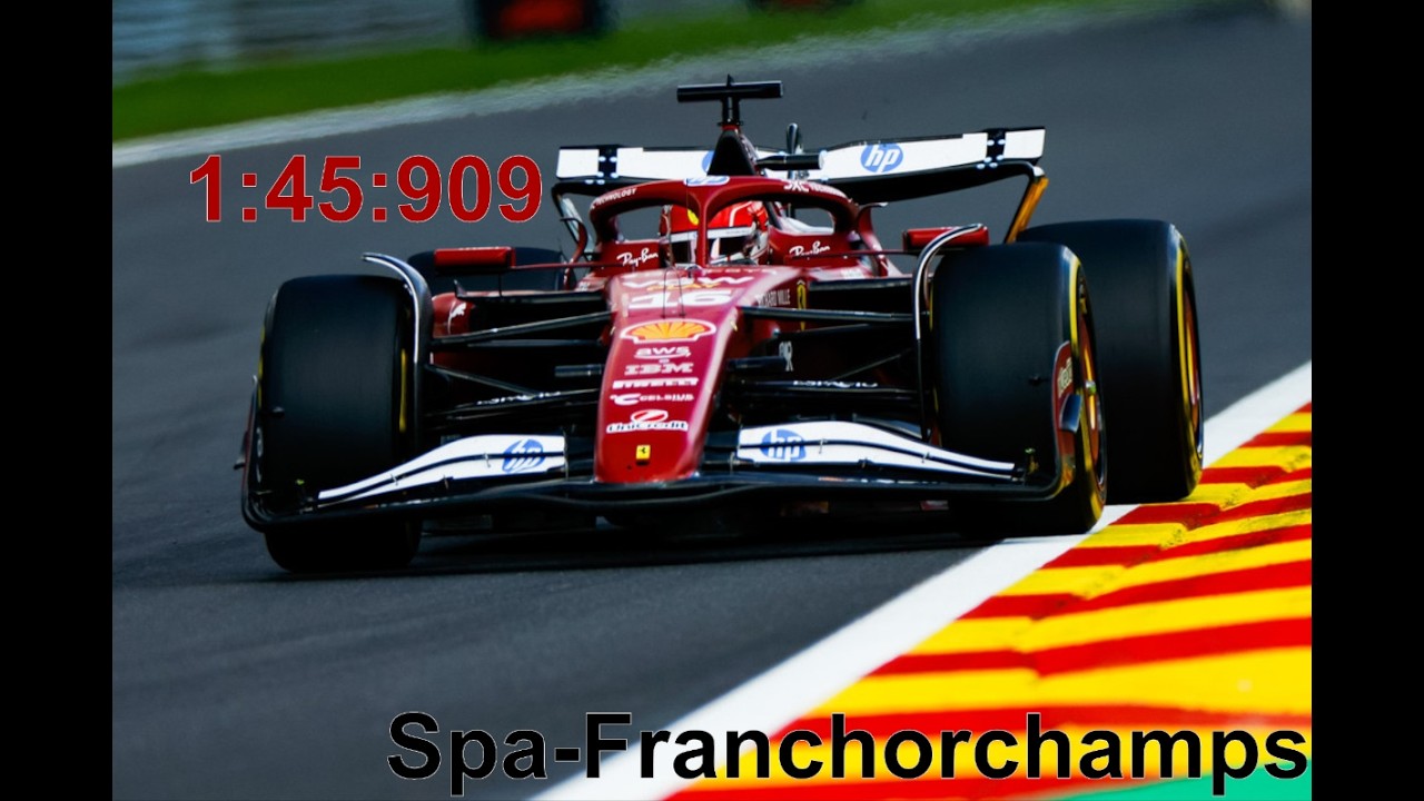 SF-25 1:45:909 time Spa-Francorchamps (Assetto Corsa)