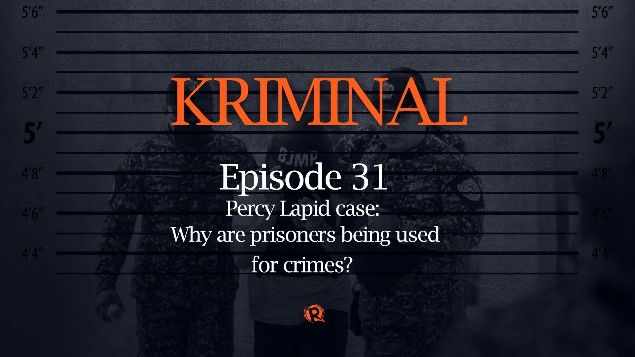 KRIMINAL: Percy Lapid case – Why are prisoners being used for crimes?