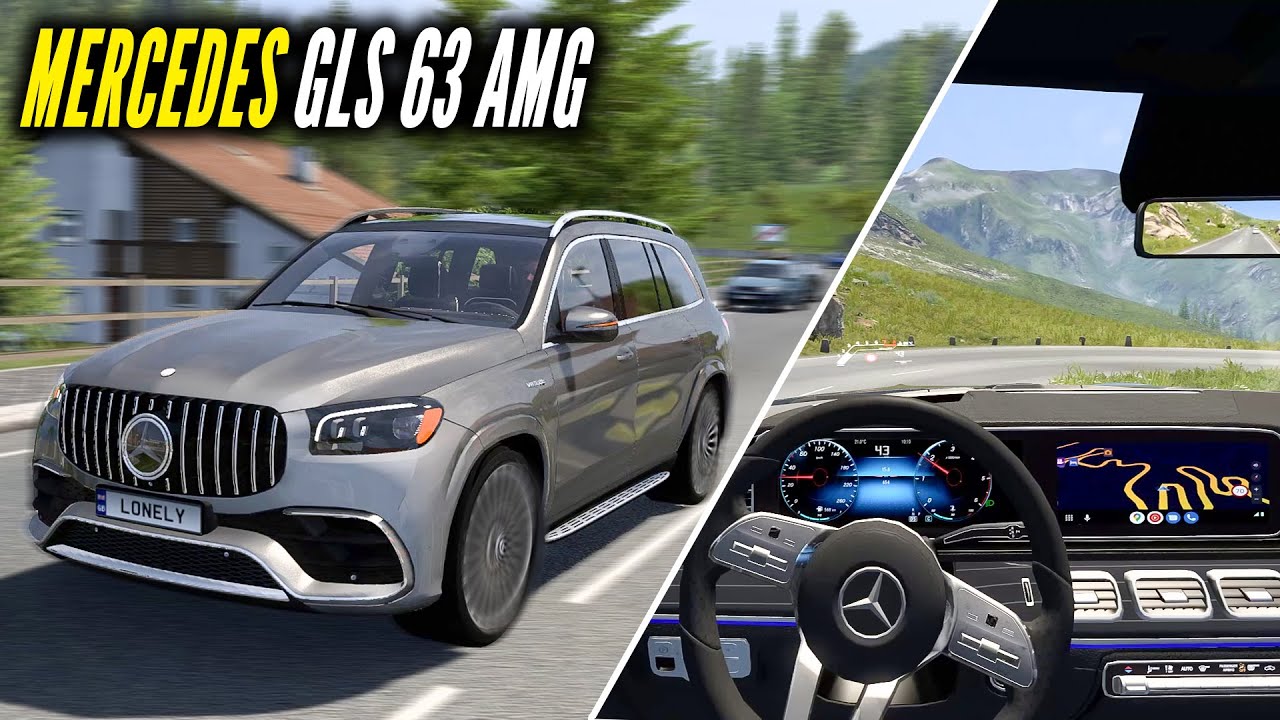 Mercedes-Benz GLS 63 AMG Mod For ETS2 1.53/1.54 | ETS2 1.54 MODS