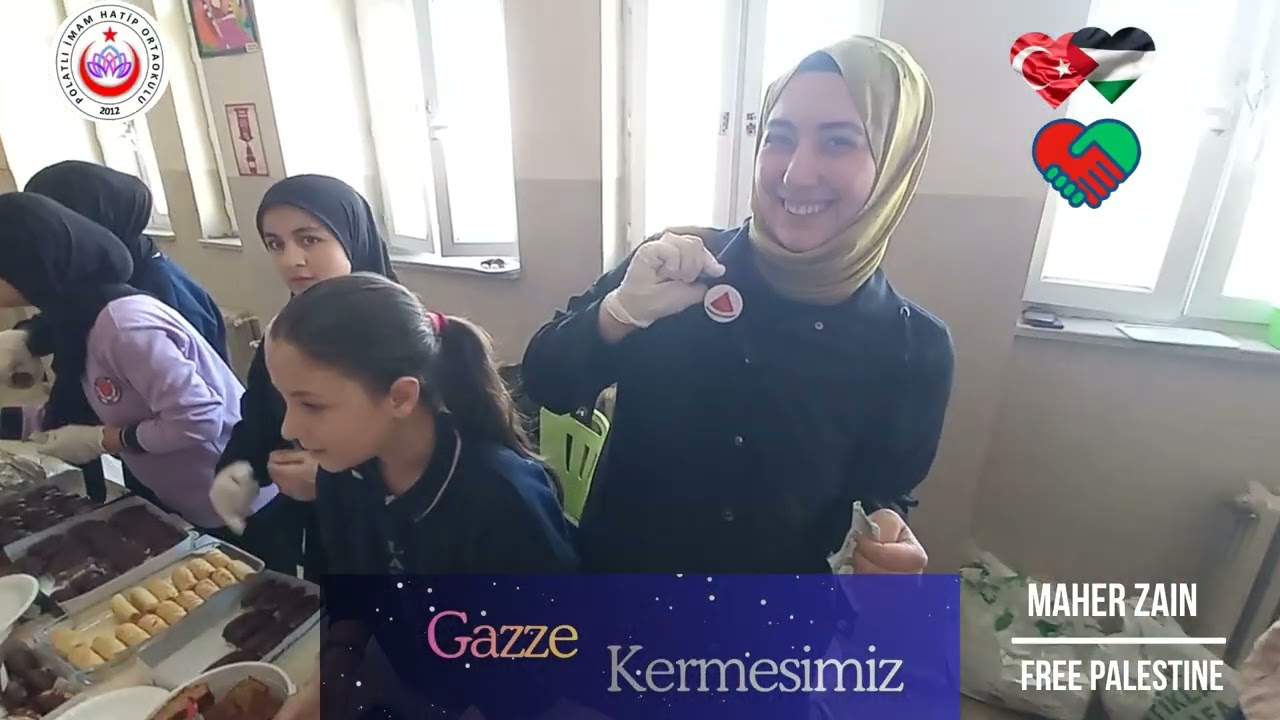 Gazze'ye destek Kermesimiz 