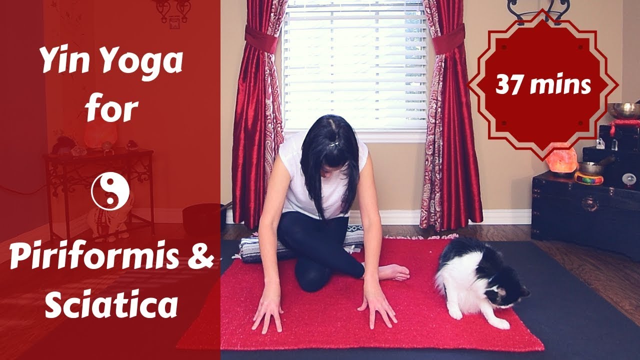 Yin Yoga for Piriformis & Sciatica Pain | Yin for Glutes & Hips {40 mins}