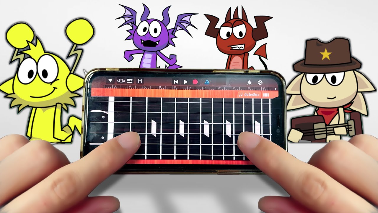 Incredibox sprunki sprunsters sound recreated in GarageBand 🎸