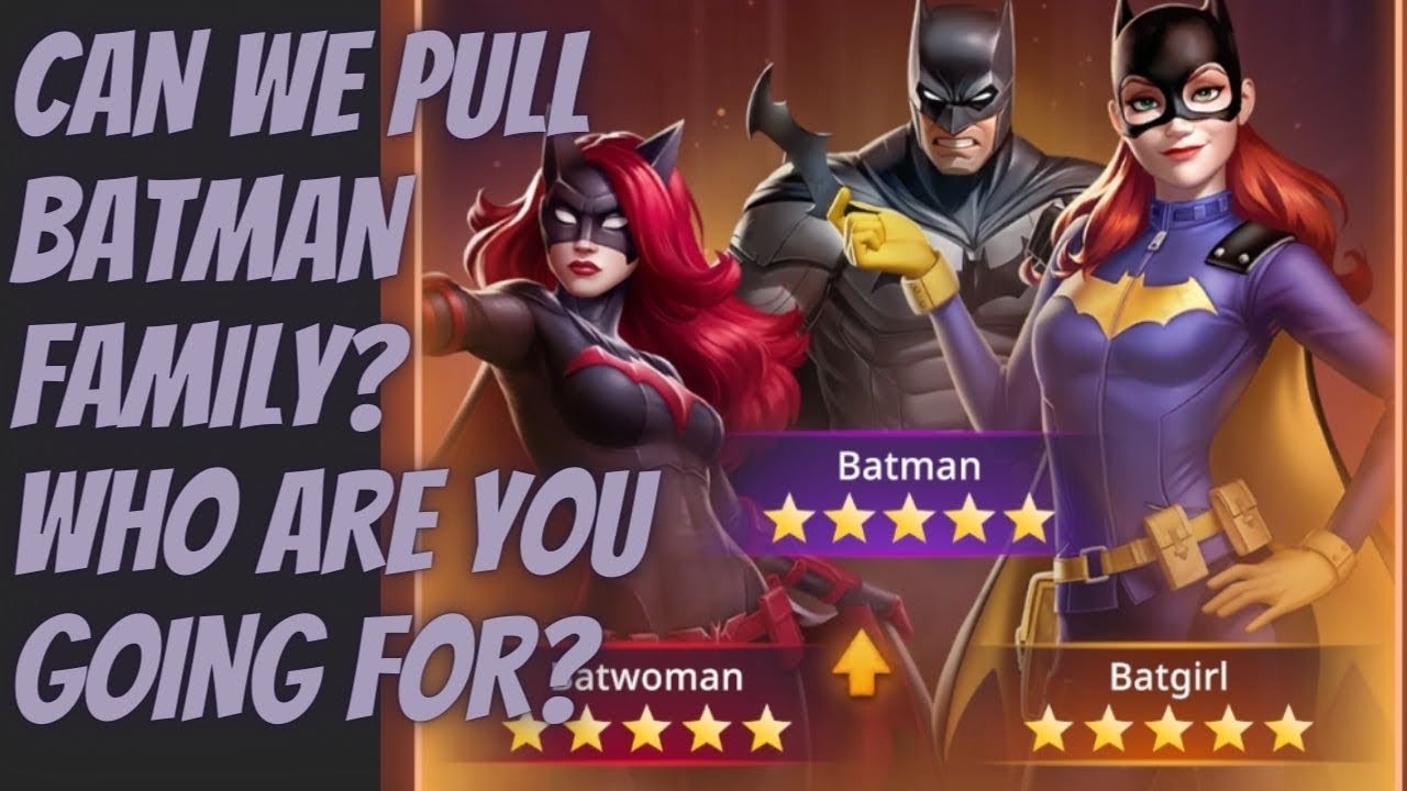 DC Heroes & Villains: Attempting to pull the Batman family.