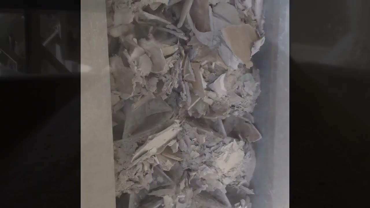 Gypsum Drywall Separation and Recycling