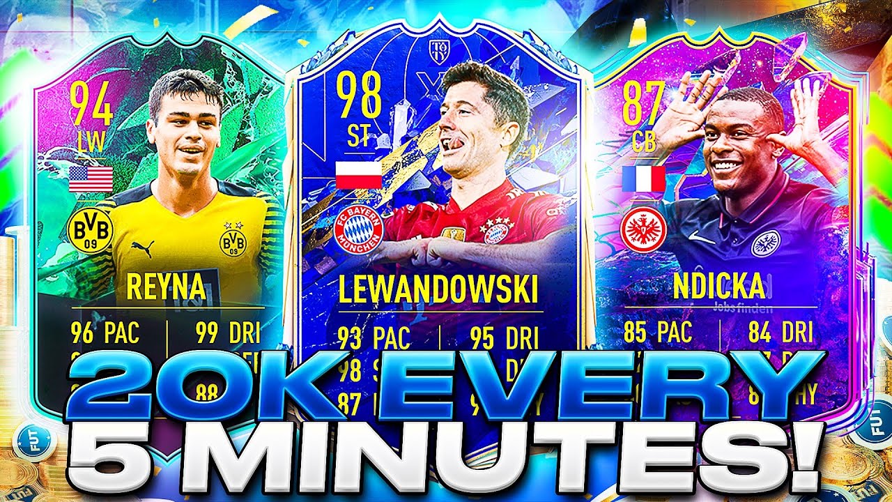 20K EVERY 5 MINS FIFA 22 BEST TRADING METHODS (FIFA 22 SNIPING FILTERS & FLIPPING)
