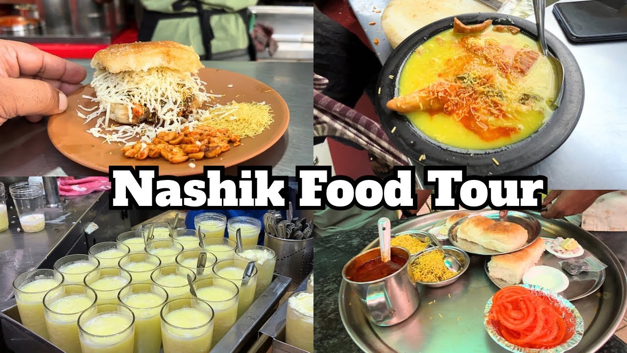 Nashik Food Tour | Grape Embassy | Samarth Juice | Kadhi Samosa | Madhavji Chivda | Viju’s Dabeli