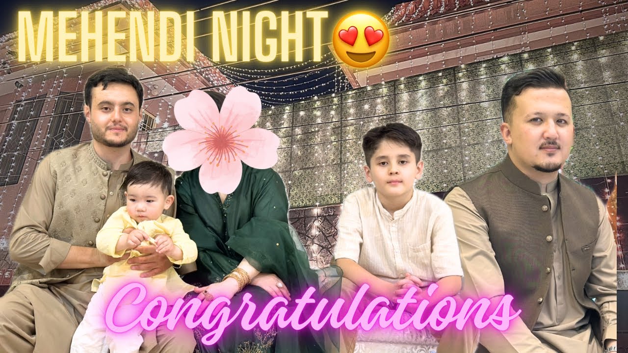 Part 01 | Mehendi night 💒 | Dulha mian too happy ماشااللہ 😍🤭| Quetta Wedding