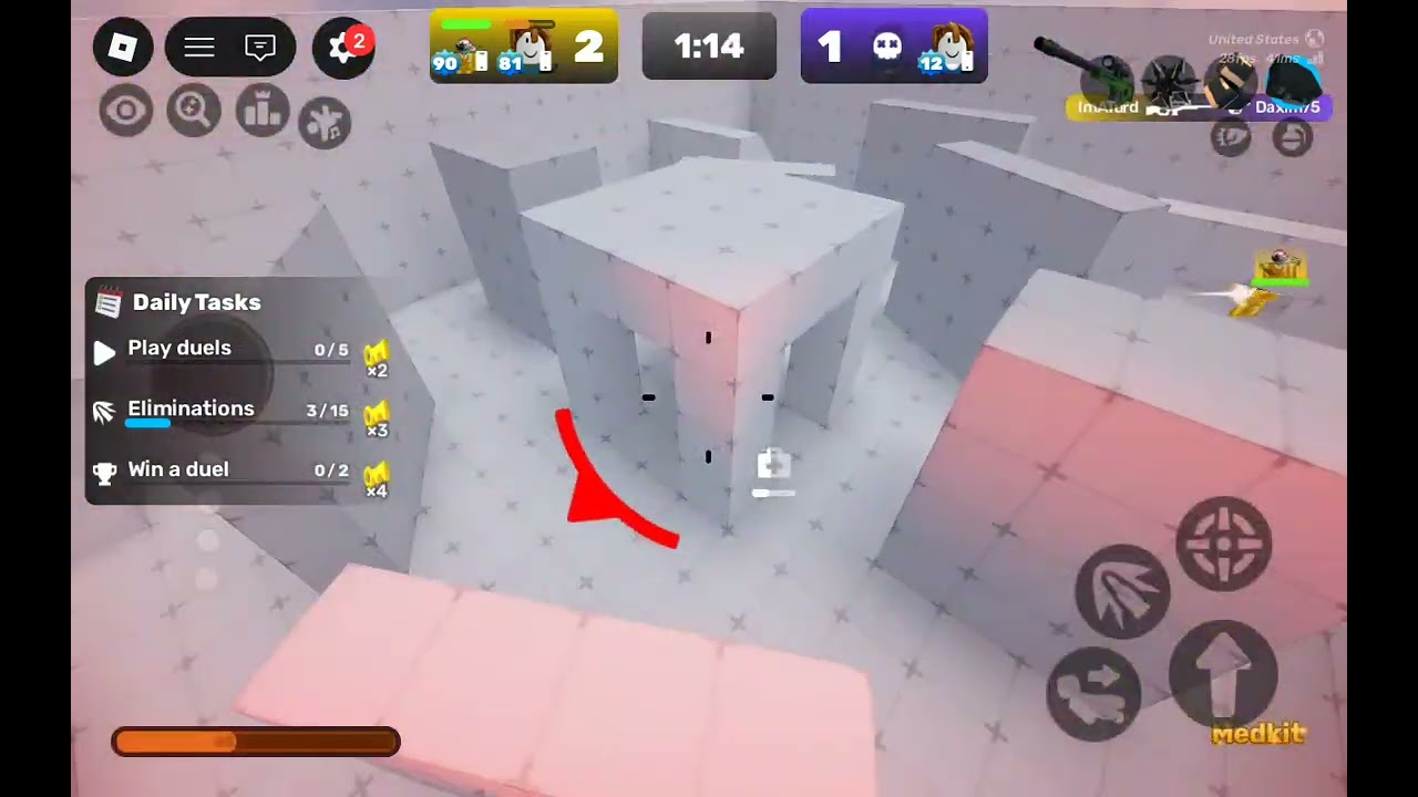 Playing rivals and I use auto shoot btw and IDC what y'all say