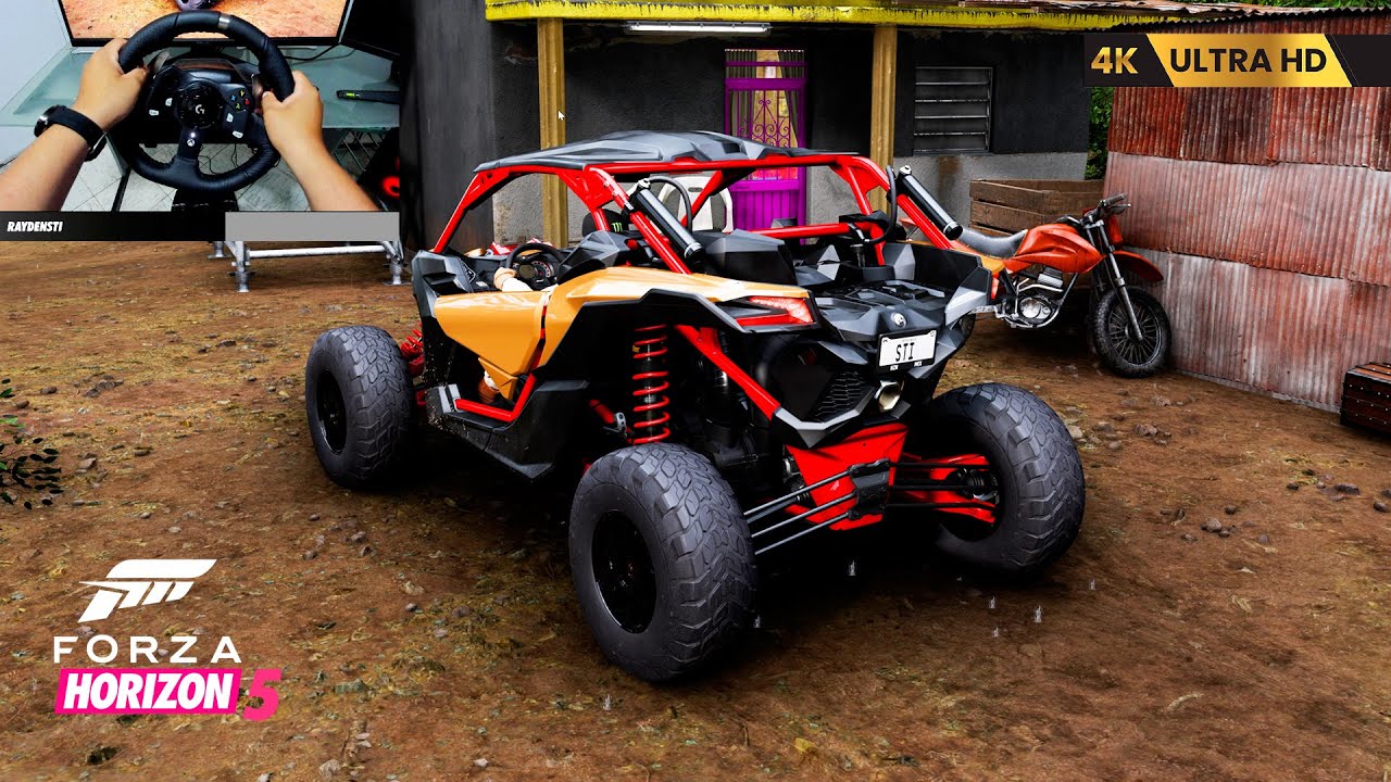 De STOCK a BESTIA OFF-ROAD 😱 | Can-Am Maverick X RS Turbo R 4K ULTRA HD|Logitech G92|Forza Horizon 5
