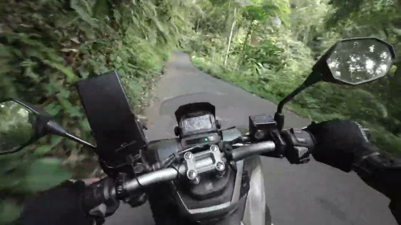 Relaxing Motorcycle Ride POV | Cinematic Road Ambience