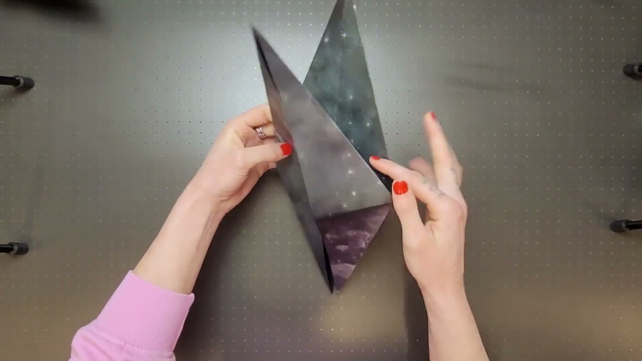Blaumacher Siebdruck Origami 2024