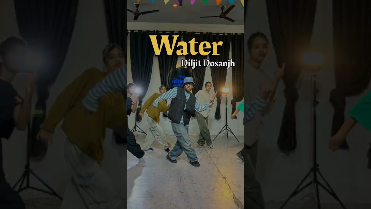 WATER💦🩵| DILJIT DOSANJH | DANCE COVER | THE GAGNANTS #tgds #dance #diljitdosanjh #watersong