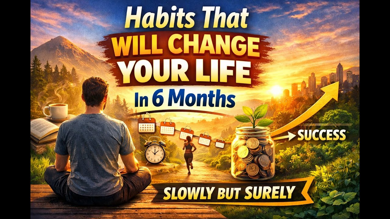 Habits you need to develop slowly in 6 months that will change your life completely