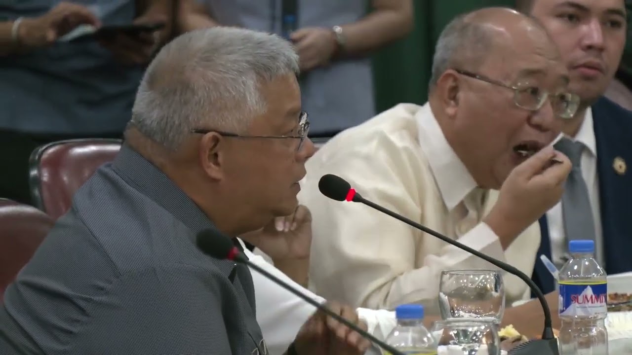 Gov. Mamintal A. Adiong Jr during the briefing of OPAPP on the State of the Philippine Peace Process