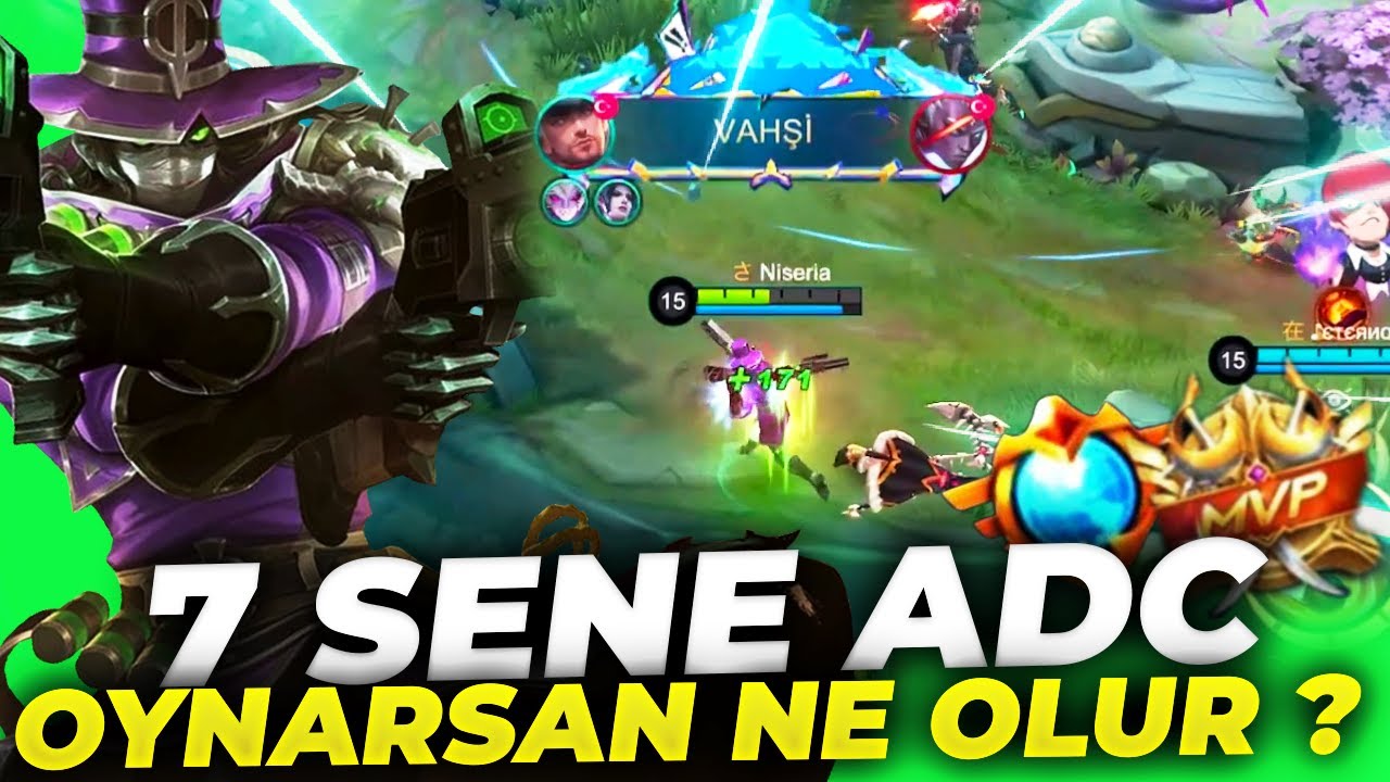 7 SENE ADC OYNARSANIZ NE OLUR ? Jin Clint | Mobile Legends