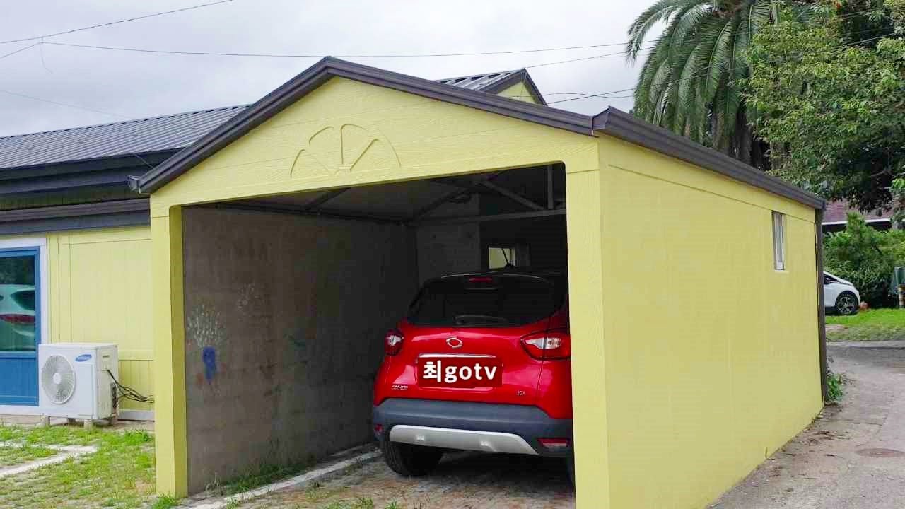 How to build a small warehouse (garage) #2 -- 작은창고(카고) 짓기.