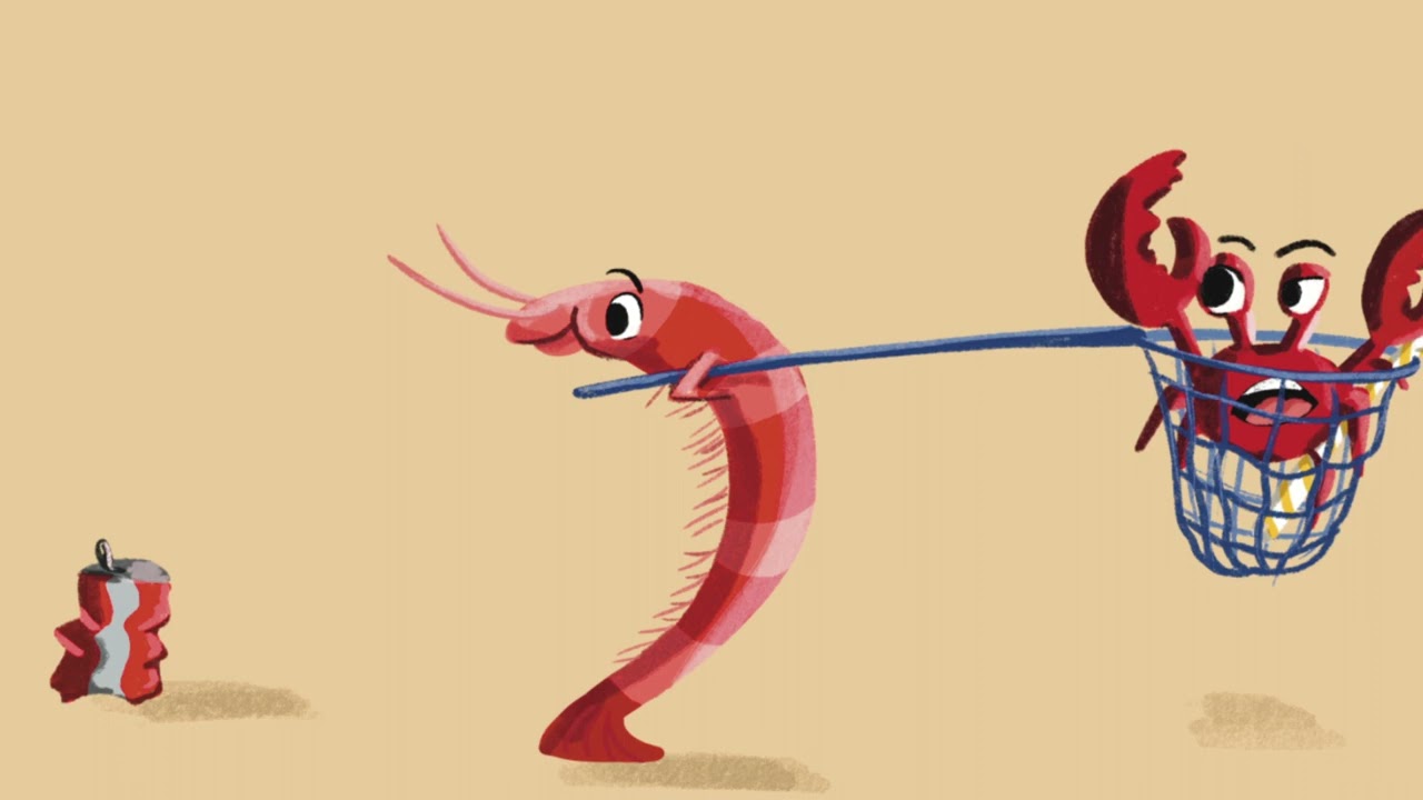 Le crabe et la crevette