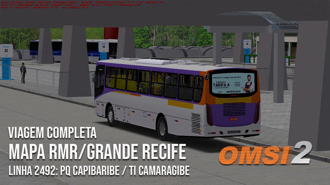 Viagem Completa | 2492 - Parque Capibaribe / TI Camaragibe