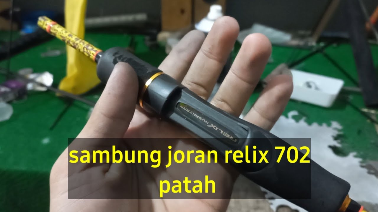 Tutorial sambung joran yang patah