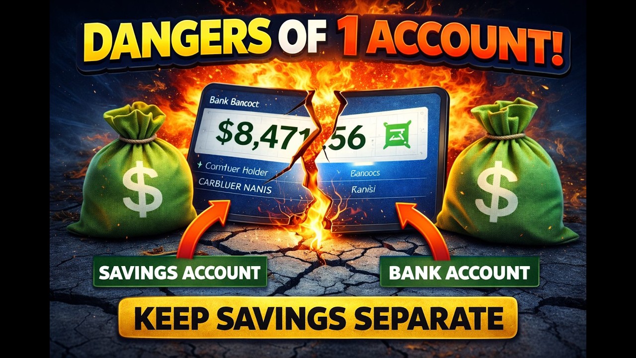 Dangers of Only 1 Account