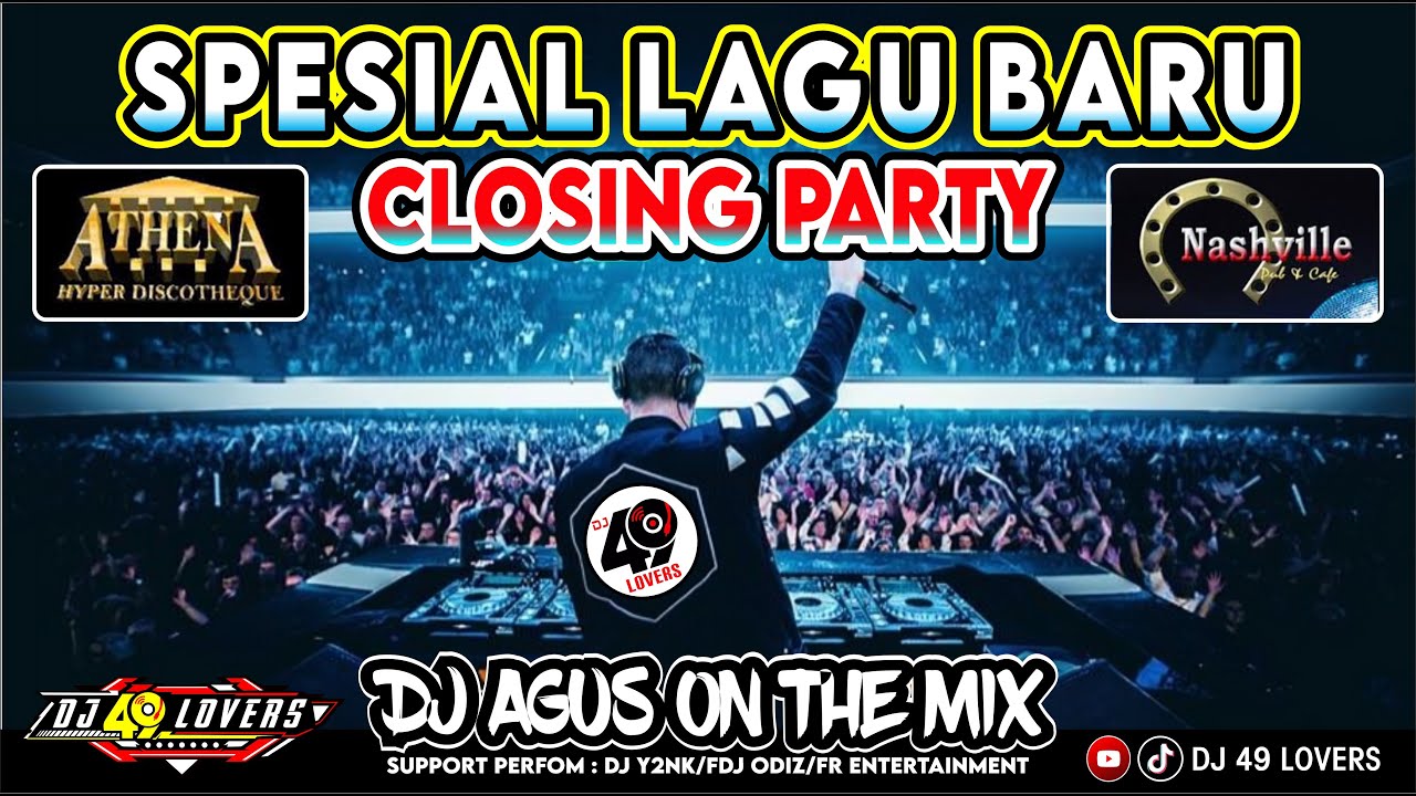 DJ AGUS SPESIAL LAGU BARU MALAM PENUTUPAN ATHENA BANJARMASIN 2025 FULL BASS SOUND FYP TIKTOK