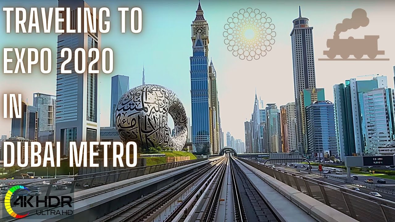 Dubai Metro Full Trip 4K HDR | Cheapest & easiest way to Travel within Dubai | Latest info