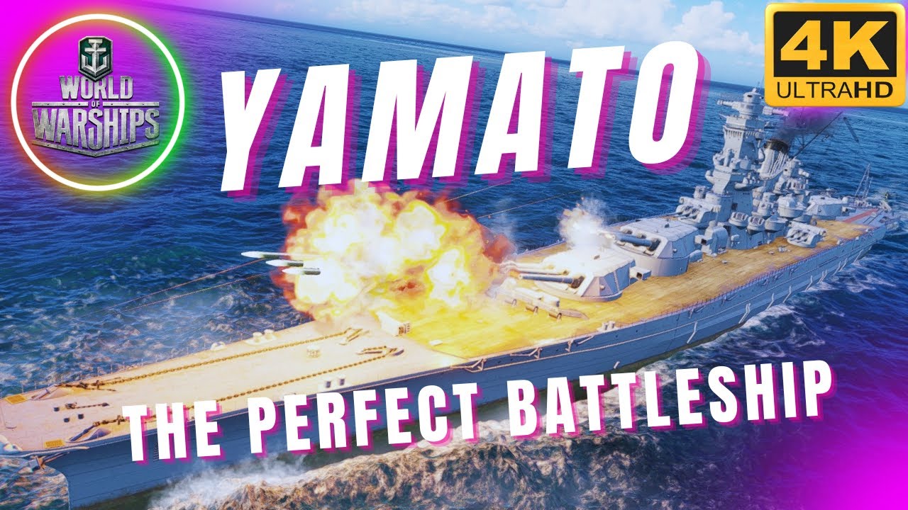 wows YAMATO Strongest Battleship World of Warships #wows #worldofwarships #gaming