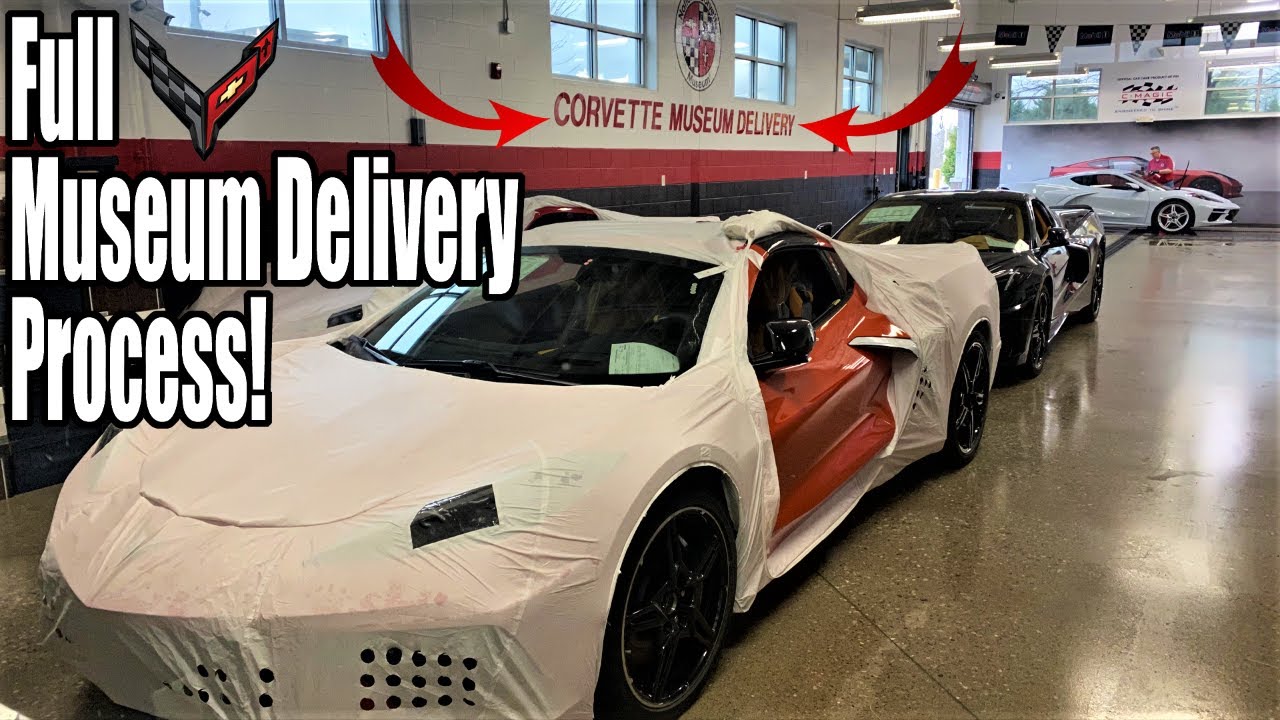 In-Depth FULL C8 Corvette Museum DELIVERY Process! *Mid Engine C8*