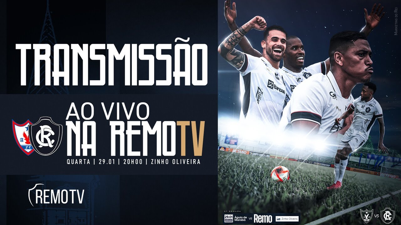 AO VIVO E COM IMAGENS - ÁGUIA X REMO #PARAZÃO2025 NA REMO TV