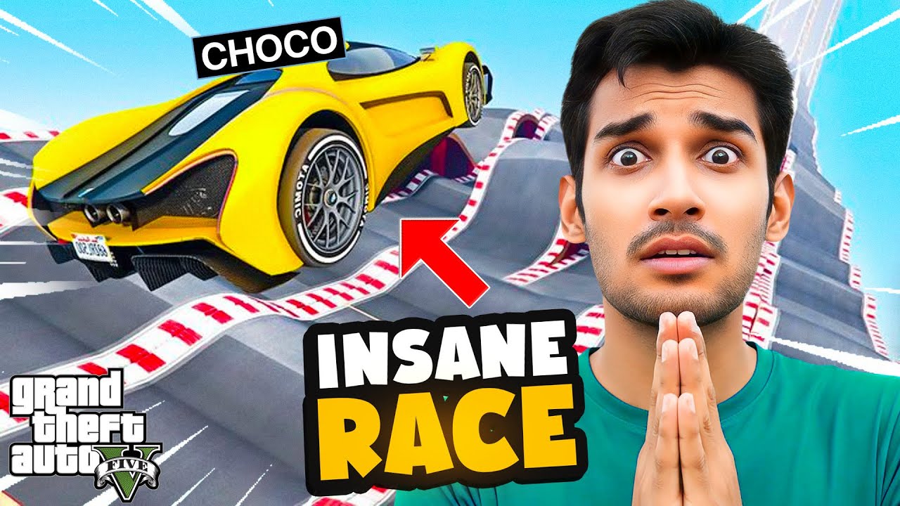 GTA 5 Parkour Race = Pure Chaos