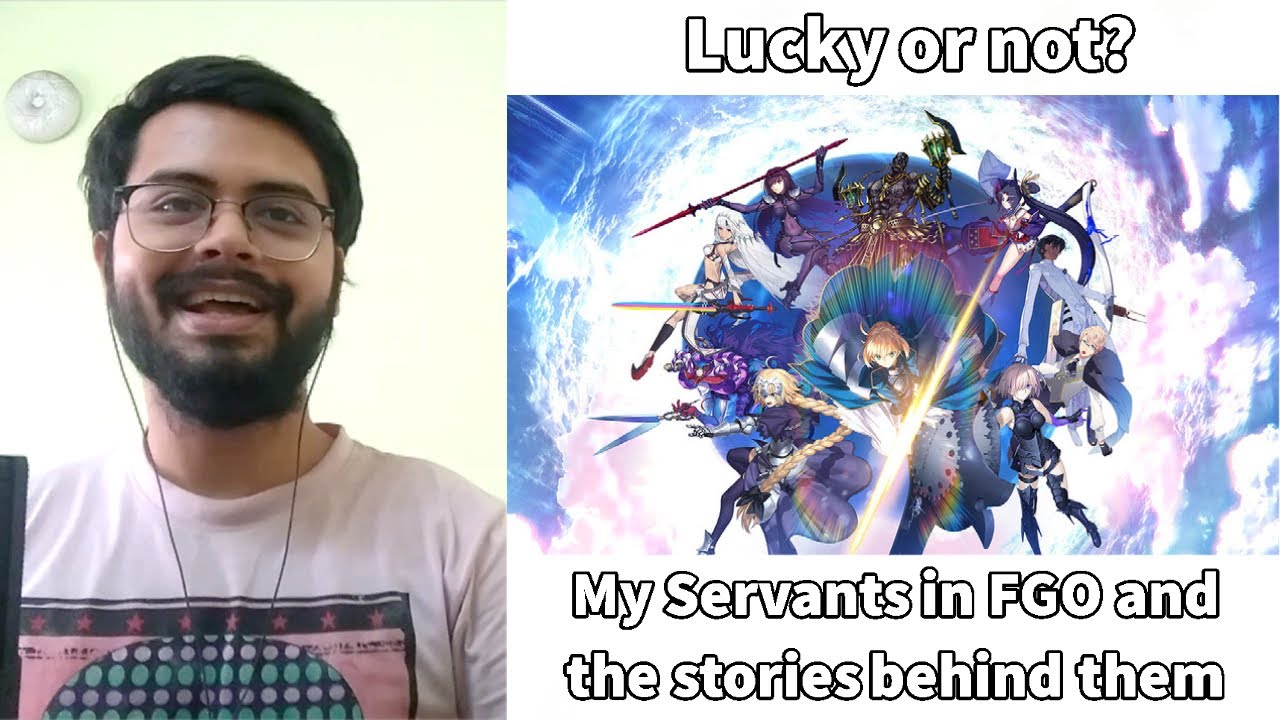 Indian F2P FGO Player shows off his servants
