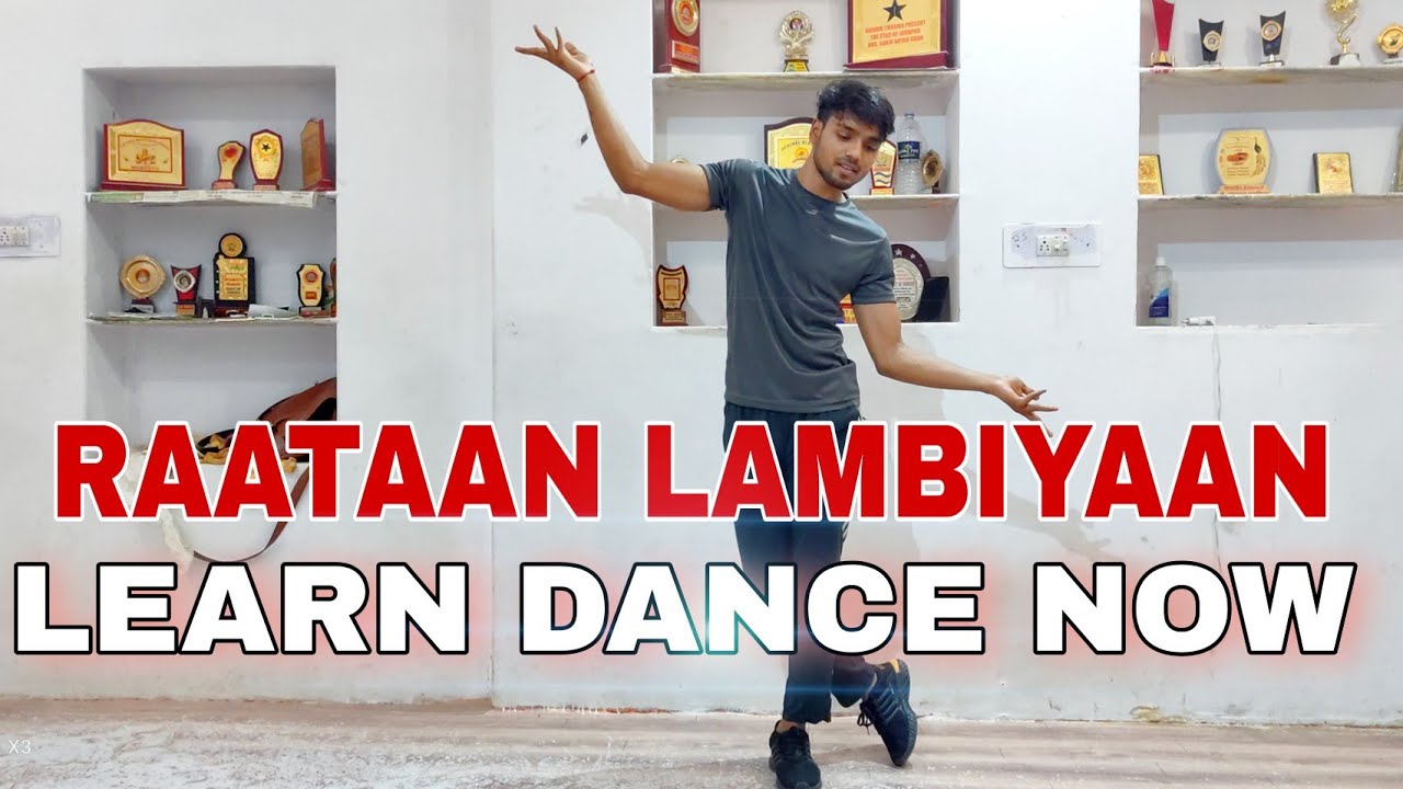 Raataan Lambiyan ( Kitthey chliye) - Step By Step - Dance Tutorial For Beginners & Girls