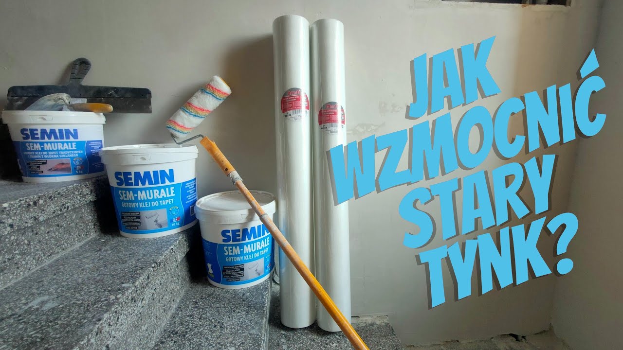 Jak i czym wzmocnić stare popękane tynki?